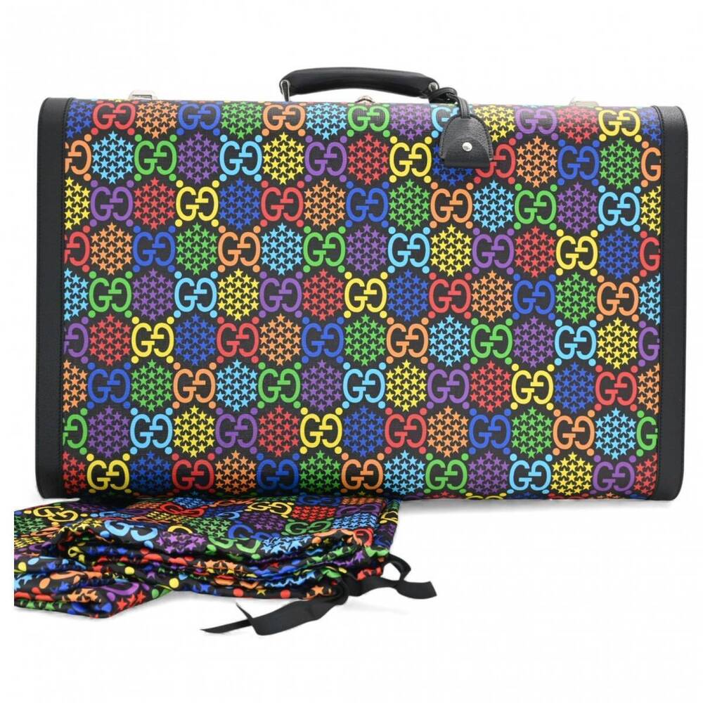 Gucci GG Psychedelic Trunk Suitcase Multicolor